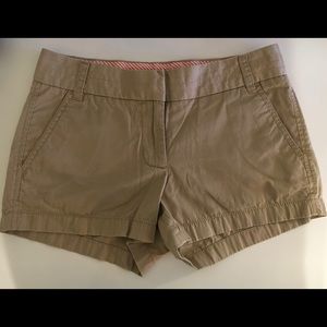 J.Crew Tan Chino Shorts